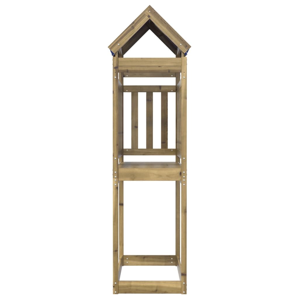 Vidaxl Play Tower 110.5x52.5x215 cm Pine imprégnée