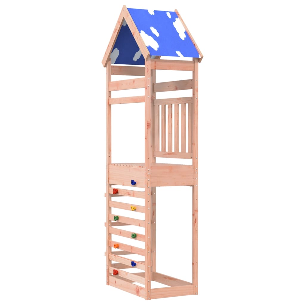 Vidaxl Play Tower avec mur d'escalade 85x52.5x265 cm Douglas Pinehout