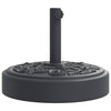 Base de parasol vidaxl pour bâtons de Ø38 48 mm 25 kg