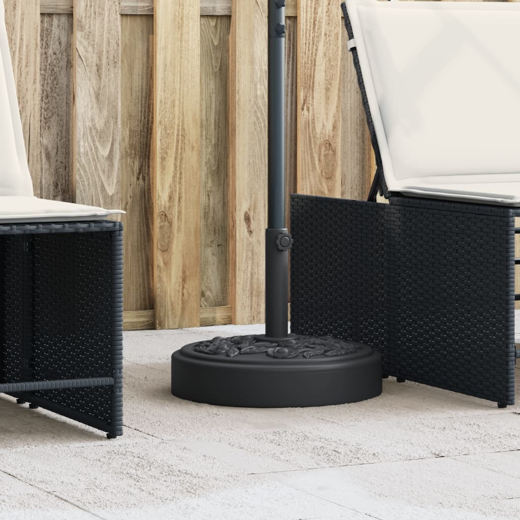 Base de parasol vidaxl pour bâtons de Ø38 48 mm 25 kg