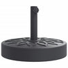 Base de parasol vidaxl pour bâtons de Ø38 48 mm 25 kg