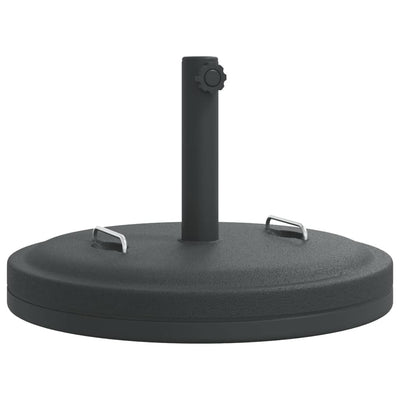 Base de parasol vidaxl avec poignées pour bâton de Ø38 48 mm 25 kg