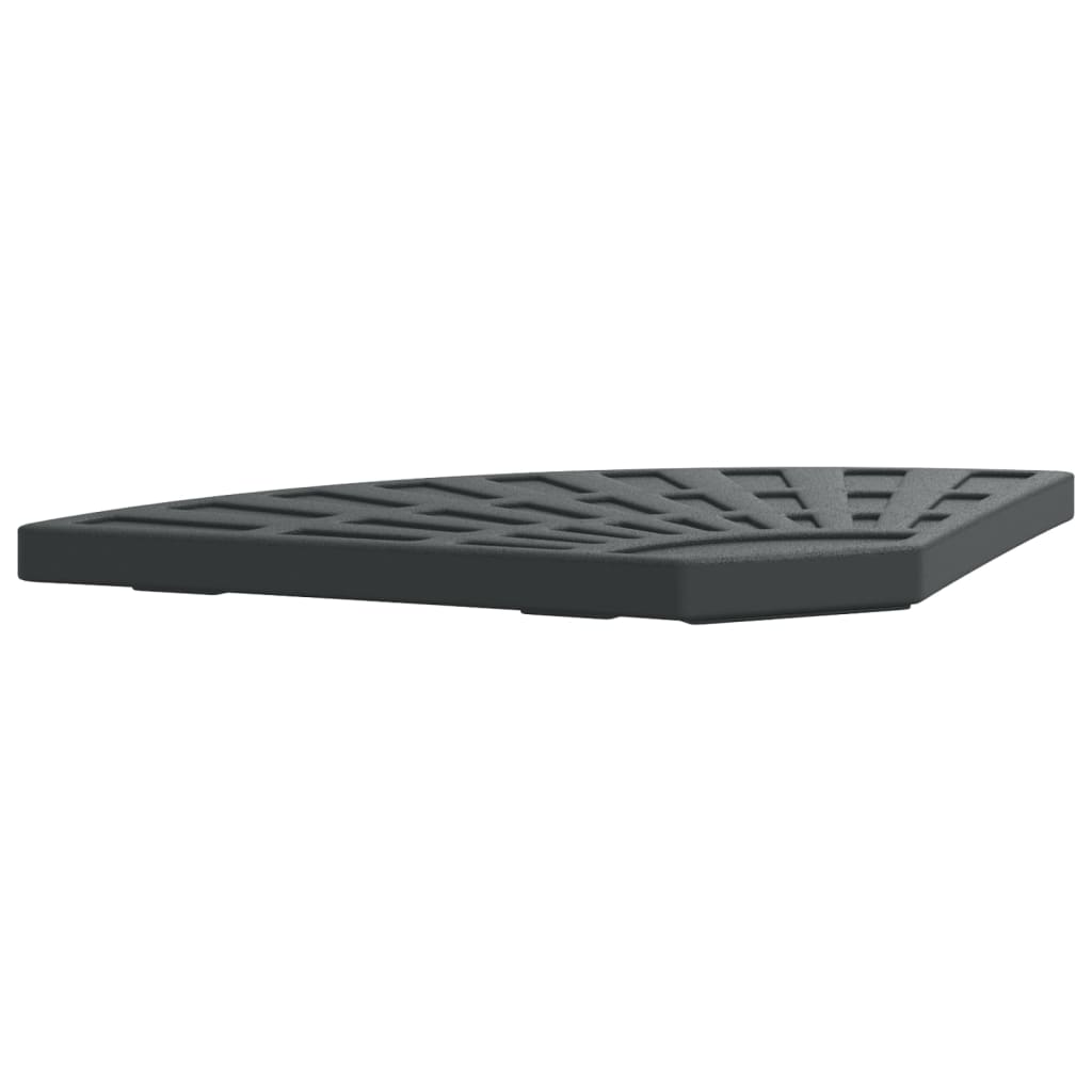 Vidaxl Poids parasol avec poignée pour support croisé 14 kg