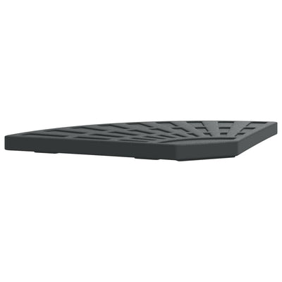 Vidaxl Poids parasol avec poignée pour support croisé 14 kg