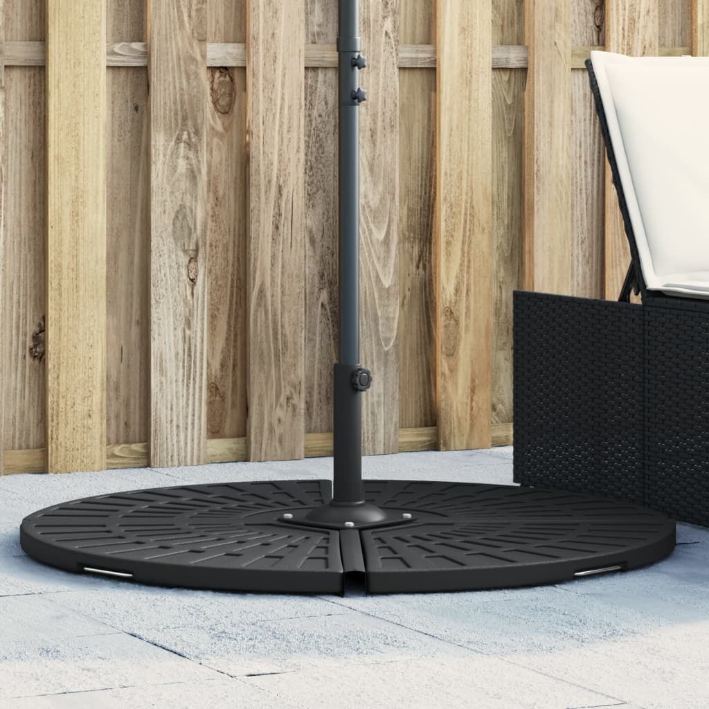 Vidaxl Poids parasol avec poignée pour support croisé 14 kg