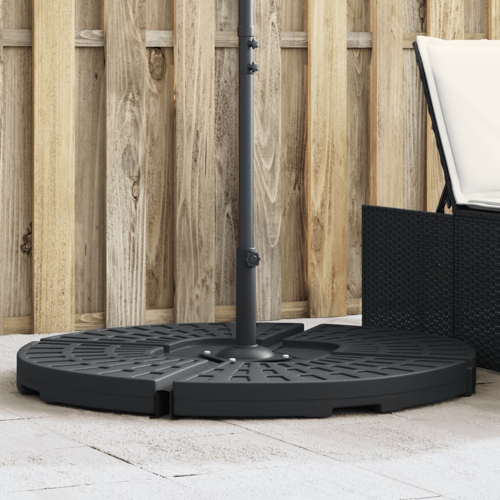Vidaxl Poids parasol avec poignée pour le support croisé 20 kg
