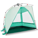 Vidaxl Beach Tent 2 Personne étanche à libération rapide en vert - afbeelding 2