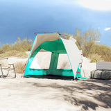 Vidaxl Beach Tent 2 Personne étanche à libération rapide en vert - afbeelding 3