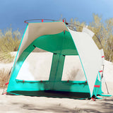 Vidaxl Beach Tent 2 Personne étanche à libération rapide en vert - afbeelding 1