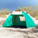 Vidaxl Beach Tent 2 Personne étanche à libération rapide en vert