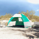 Vidaxl Beach Tent 2 Personne étanche à libération rapide en vert - afbeelding 3
