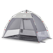 Vidaxl Beach Tent 2 Personne étanche à libération rapide Gray - afbeelding 2