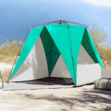 Vidaxl Beach Tent à 4 personnes étanche à libération rapide en vert - afbeelding 1