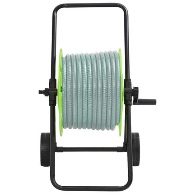 VIDAXL TUYAL REEL VOITURE POUR 60 M 1 2 TUYAUX GREUR