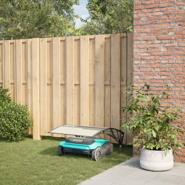Garage Vidaxl pour lewnmower robotique 80x101x46 cm noir