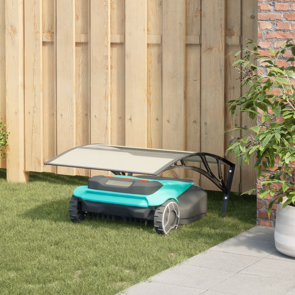 Garage Vidaxl pour lewnmower robotique 80x101x46 cm noir