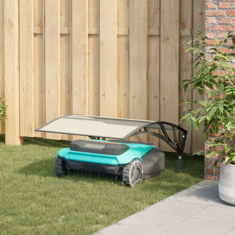 Garage Vidaxl pour lewnmower robotique 80x101x46 cm noir