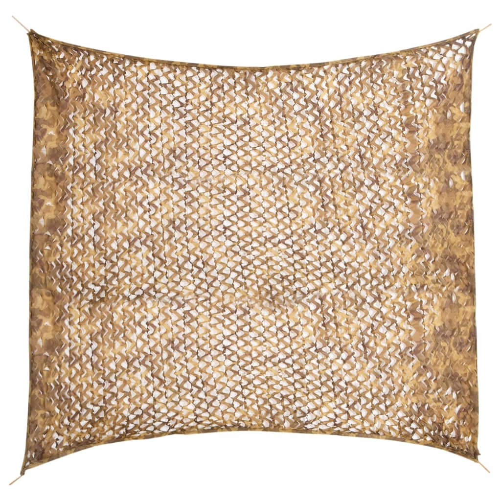 Vidaxx filet de camouflage avec sac de rangement 316x296 cm couleur sable