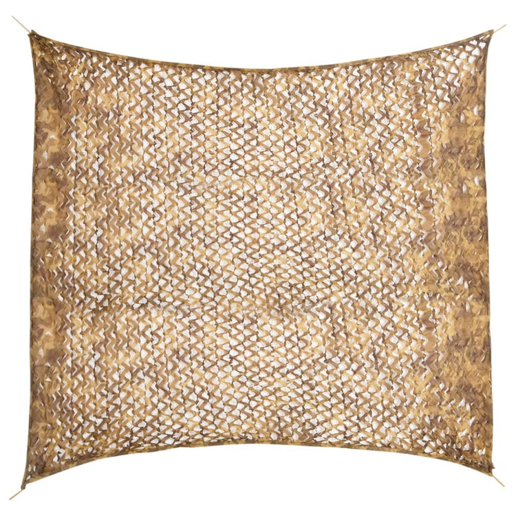 Vidaxx filet de camouflage avec sac de rangement 316x296 cm couleur sable