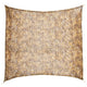 Vidaxx filet de camouflage avec sac de rangement 316x296 cm couleur sable
