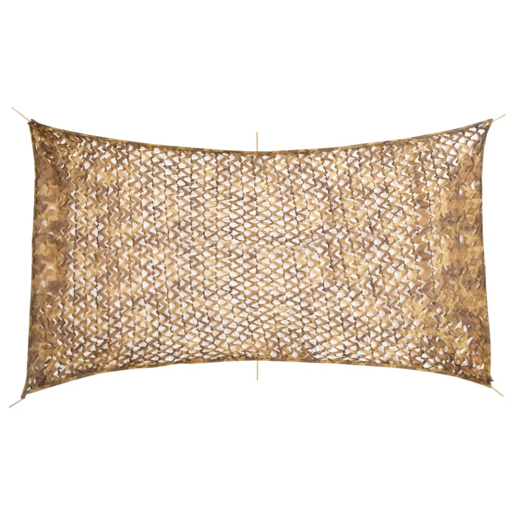 Vidaxx filet de camouflage avec sac de rangement 506x279 cm couleur sable