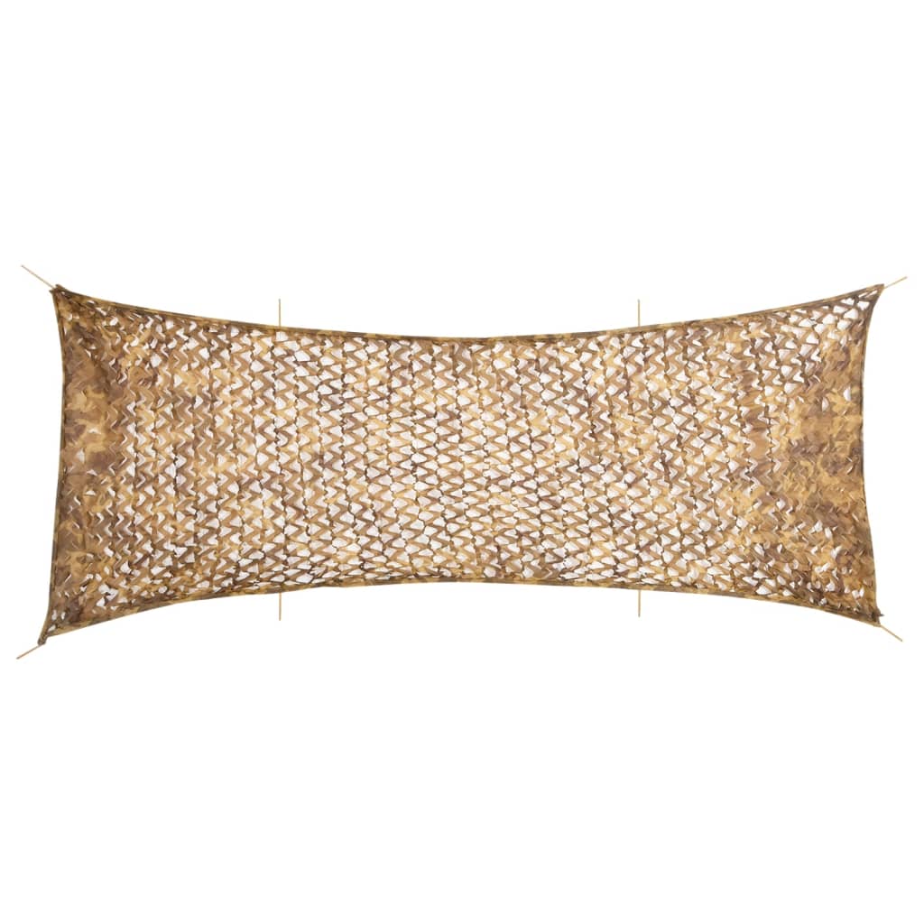 Vidaxl camouflagenet avec sac de rangement 721x294 cm sable -colored