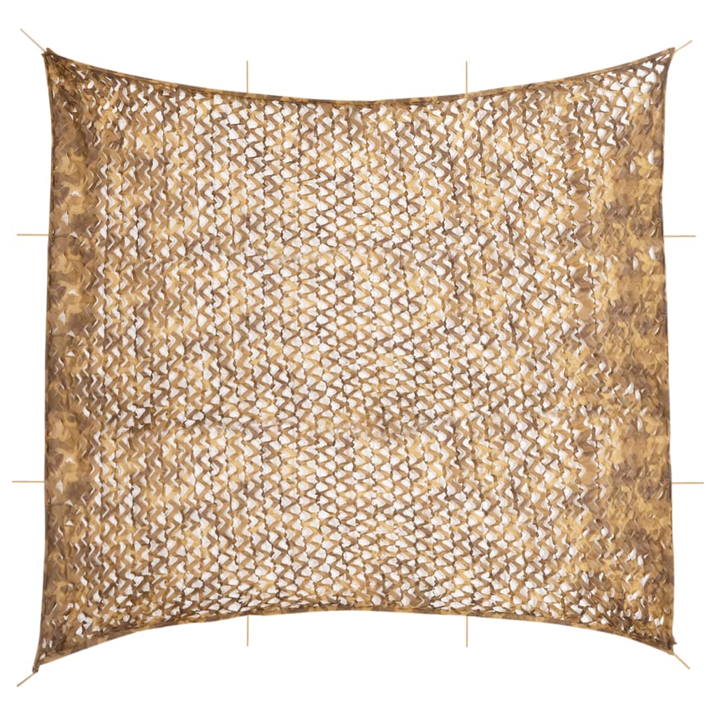 Vidaxl camouflagenet avec opbergzak 614x581 cm couleur unie