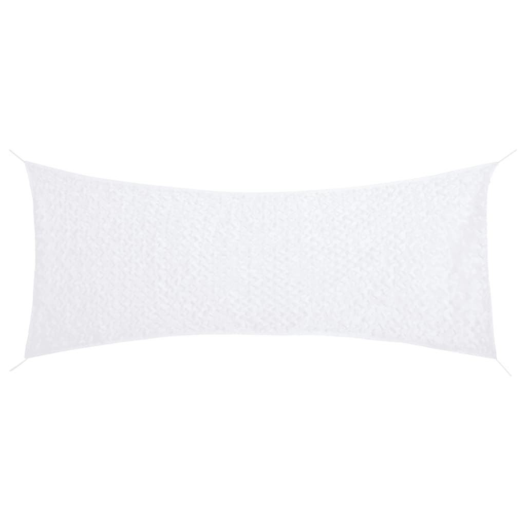 Vidaxl camoufagenet avec sac de rangement 312x140 cm blanc