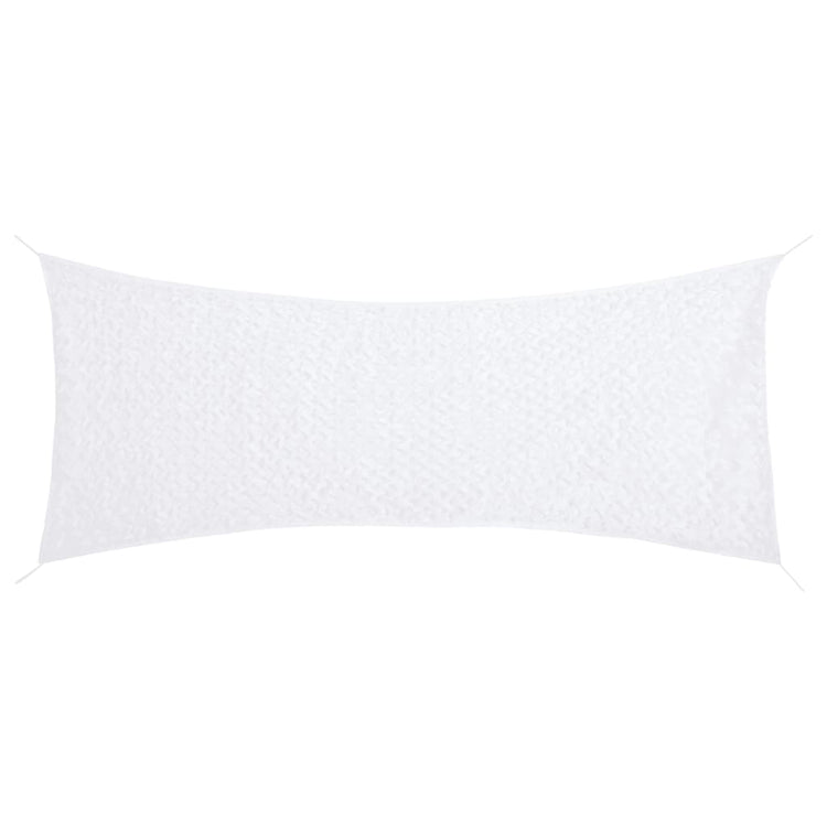 Vidaxl camoufagenet avec sac de rangement 312x140 cm blanc