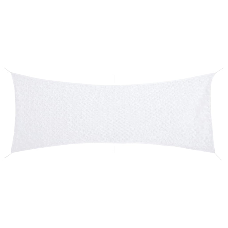 Vidaxl camoufagenet avec sac de rangement 412x144 cm blanc