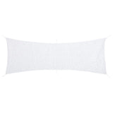 Vidaxl camoufagenet avec sac de rangement 519x142 cm blanc - afbeelding 1