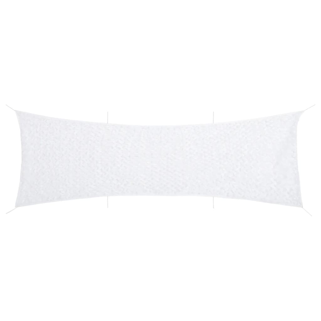 Vidaxl camoufagenet avec sac de rangement 613x138 cm blanc