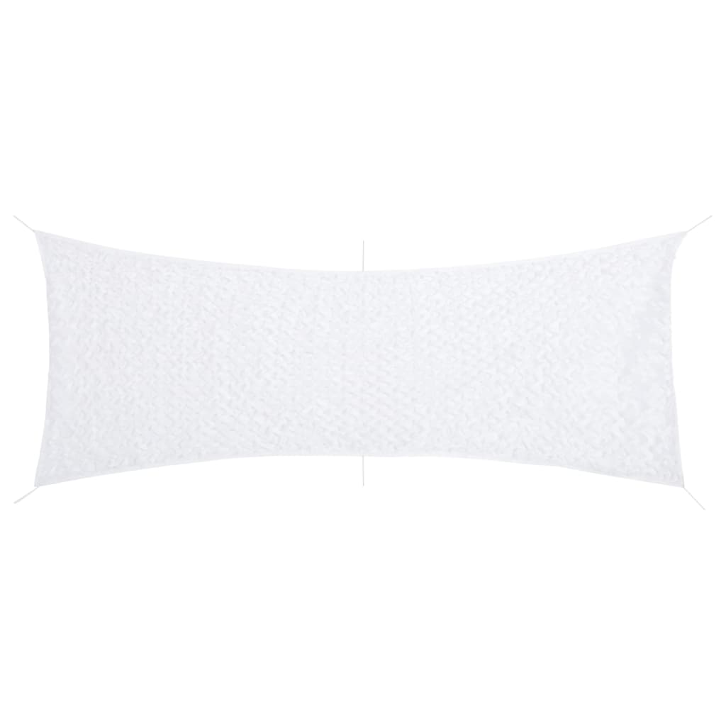Vidaxl camoufagenet avec sac de rangement 525x205 cm blanc