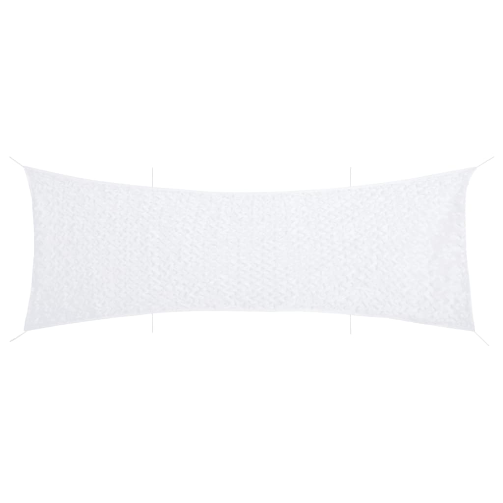 Vidaxl camoufagenet avec sac de rangement 753x199 cm blanc