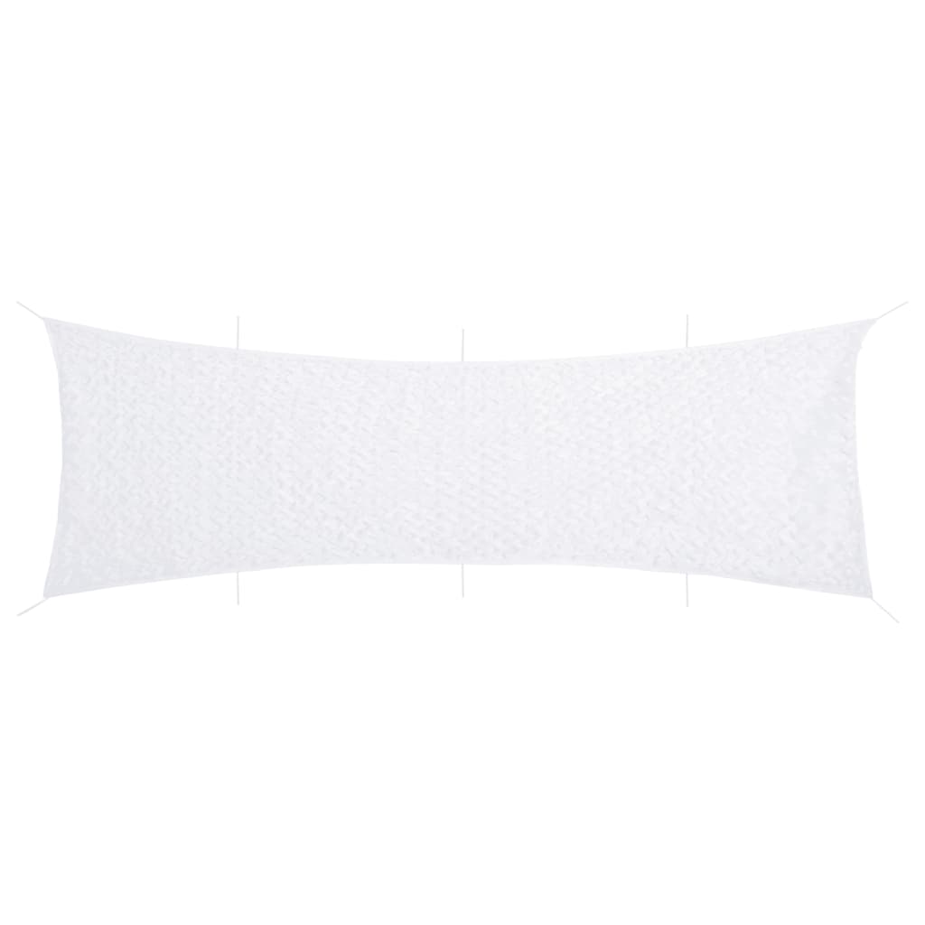 Vidaxl camoufagenet avec sac de rangement 809x207 cm blanc