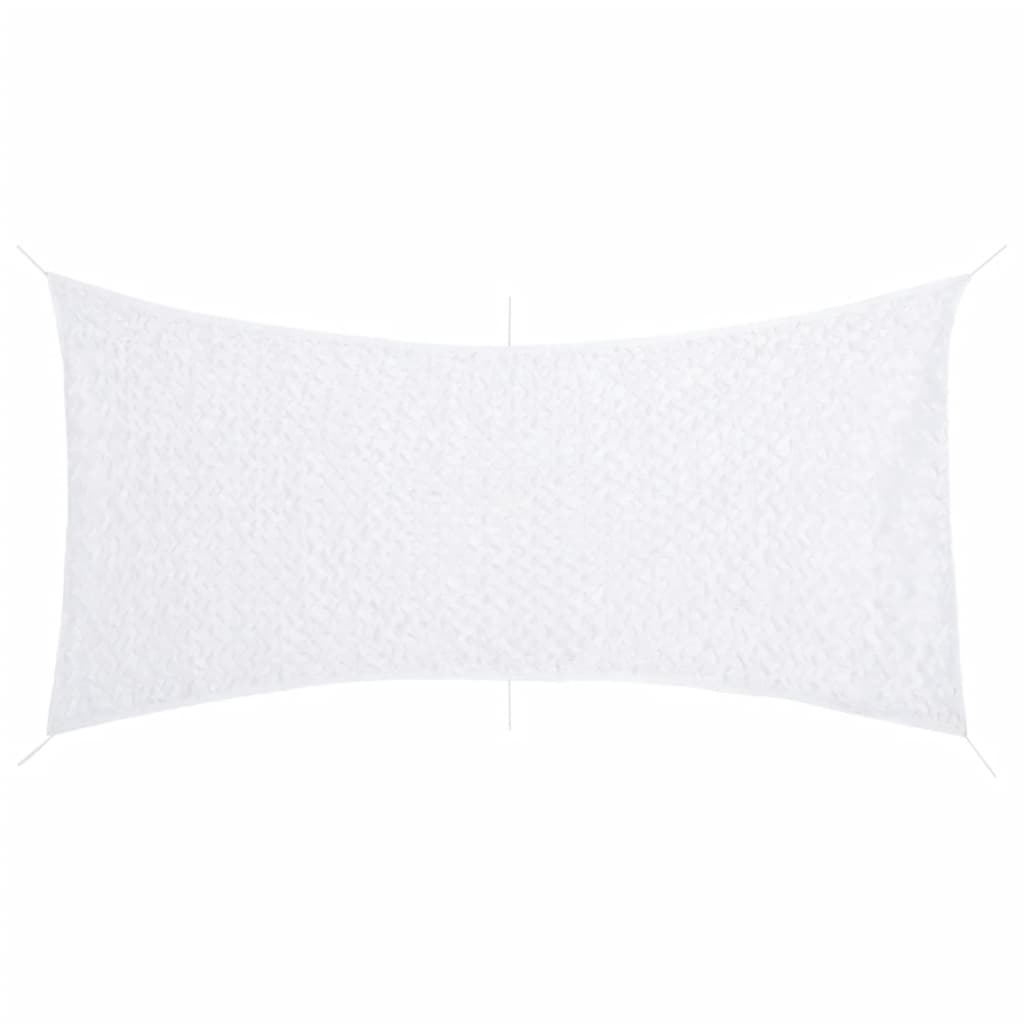 Vidaxl camoufagenet avec sac de rangement 506x279 cm blanc