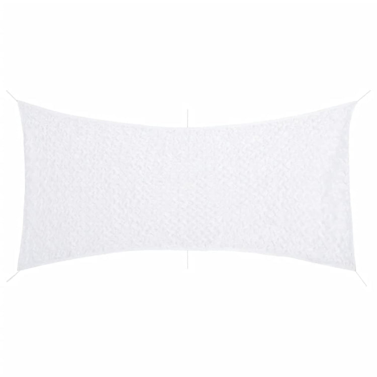 Vidaxl camoufagenet avec sac de rangement 506x279 cm blanc