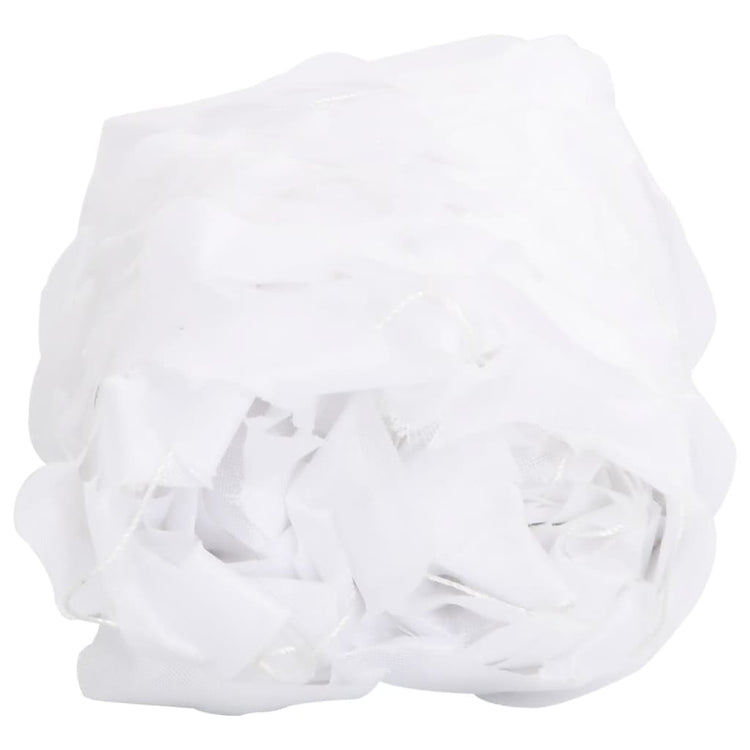 Vidaxl camoufagenet avec sac de rangement 506x279 cm blanc