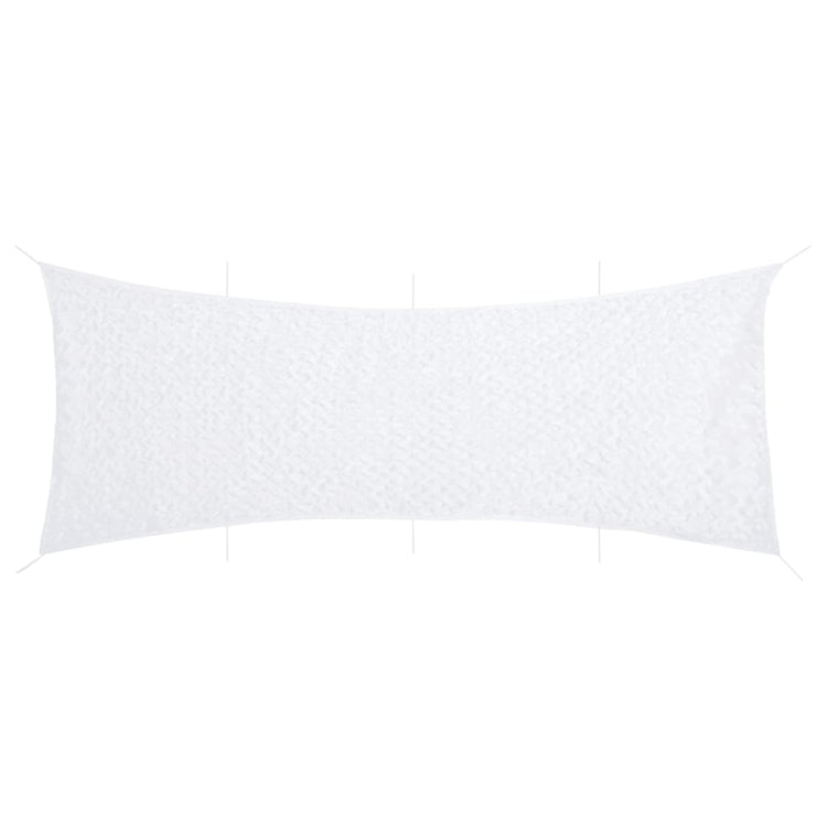 Vidaxl camoufagenet avec sac de rangement 833x297 cm blanc