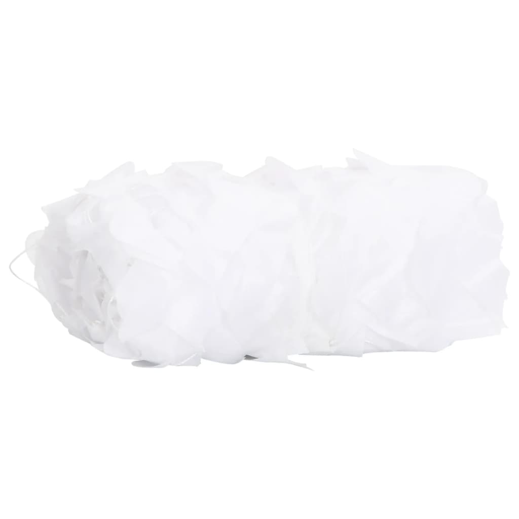 Vidaxl camoufagenet avec sac de rangement 416x402 cm blanc