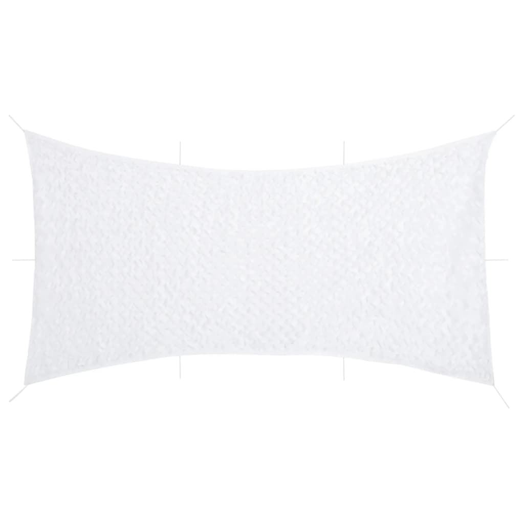 Vidaxl camoufagenet avec sac de rangement 600x414 cm blanc