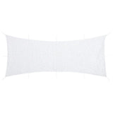 Vidaxl camoufagenet avec sac de rangement 844x429 cm blanc - afbeelding 1