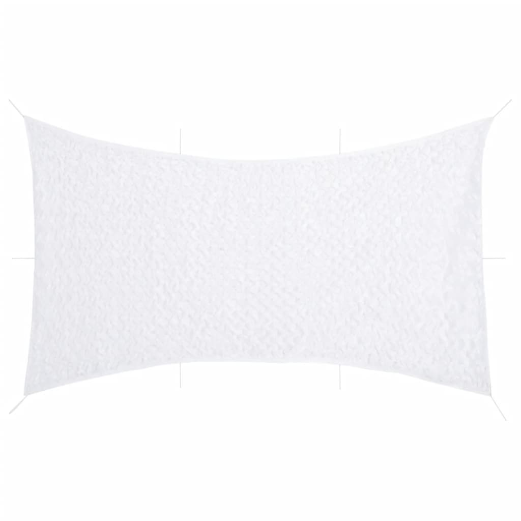 Vidaxl camoufagenet avec sac de rangement 618x512 cm blanc