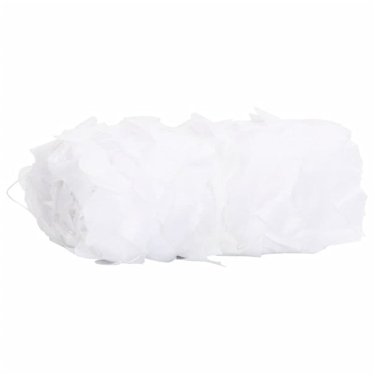 Vidaxl camoufagenet avec sac de rangement 833x609 cm blanc