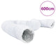 Tuyau de ventilation vidaxl Ø10 cm 6 m en aluminium et PVC
