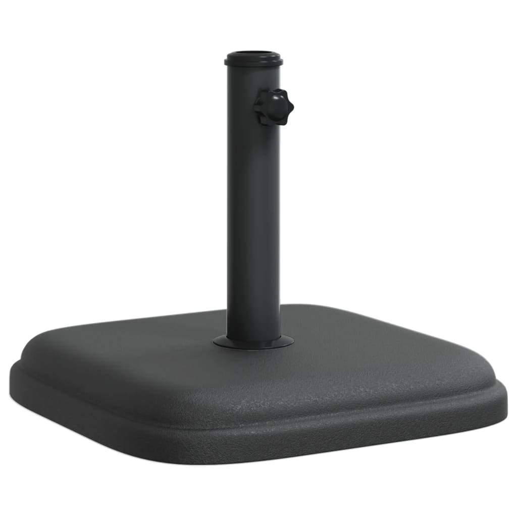 Base de parasol vidaxl pour les bâtons de Ø32 35 38 mm 11 kg carrés