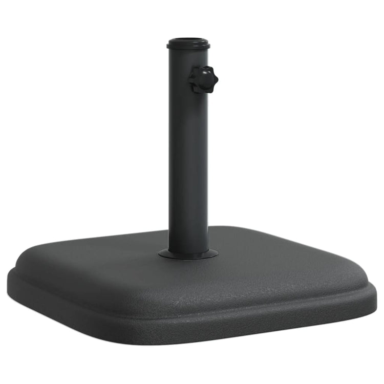 Base de parasol vidaxl pour les bâtons de Ø32 35 38 mm 11 kg carrés