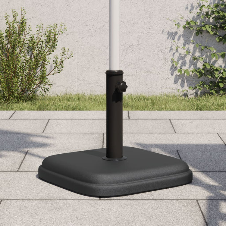 Base de parasol vidaxl pour les bâtons de Ø32 35 38 mm 11 kg carrés