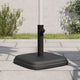 Base de parasol vidaxl pour les bâtons de Ø32 35 38 mm 11 kg carrés