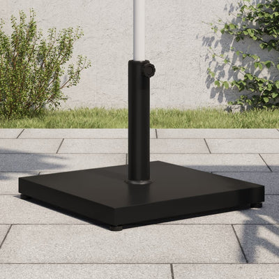 Base de parasol vidaxl pour les bâtons de Ø32 38 48 mm 18 kg carrés